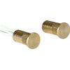 Microcontatto in ottone da incasso Serie 314